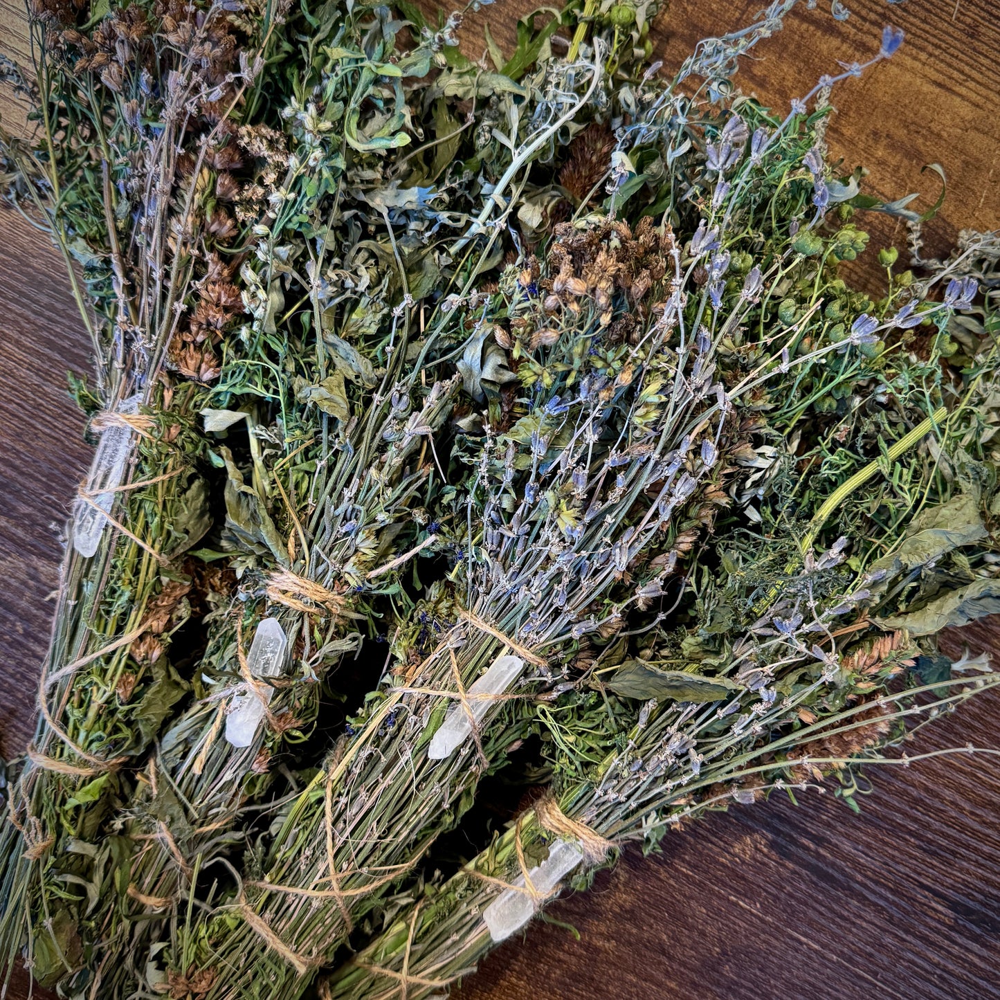 Handmade Herbal Blessing Wands