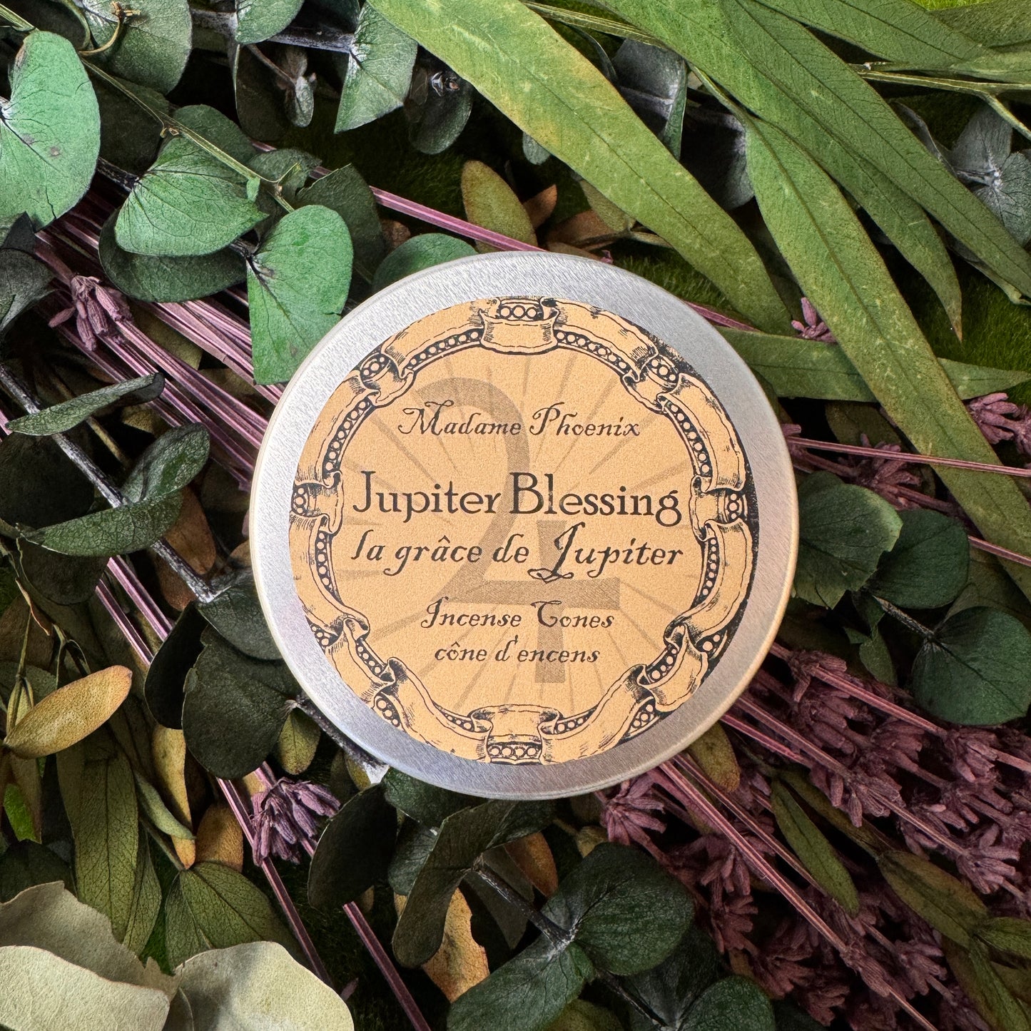 Cone Incense - 1 Tin of 12 Cones