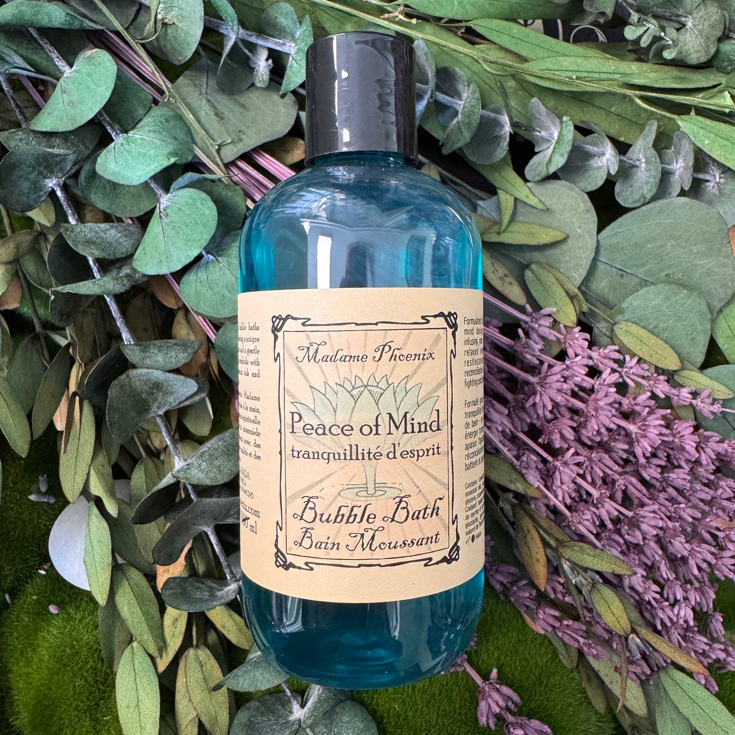 Bain moussant entièrement naturel Peace Magical - 8fl oz