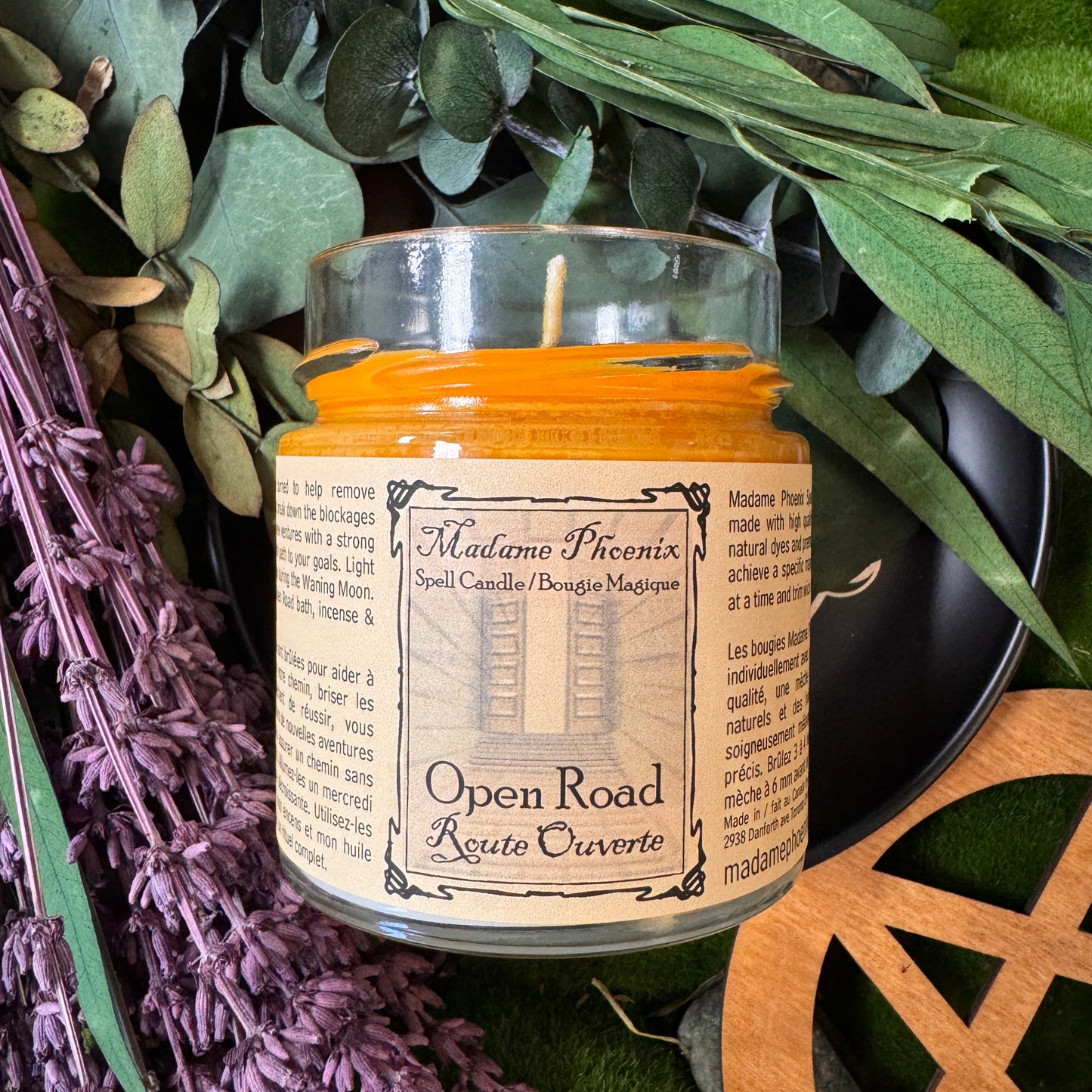Open Road Magical Spell Candle