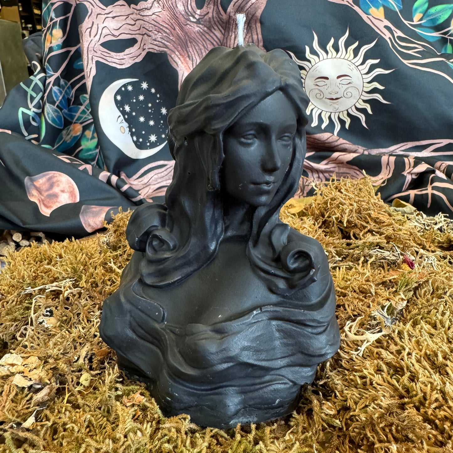 Hekate Goddess Sculpture Shaped Candle