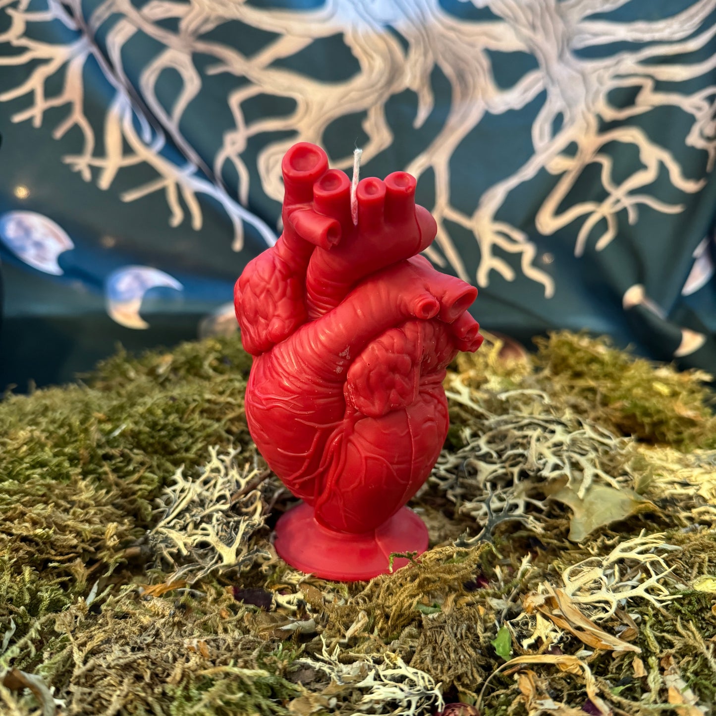 True Heart Anatomical Shaped Spell Candle
