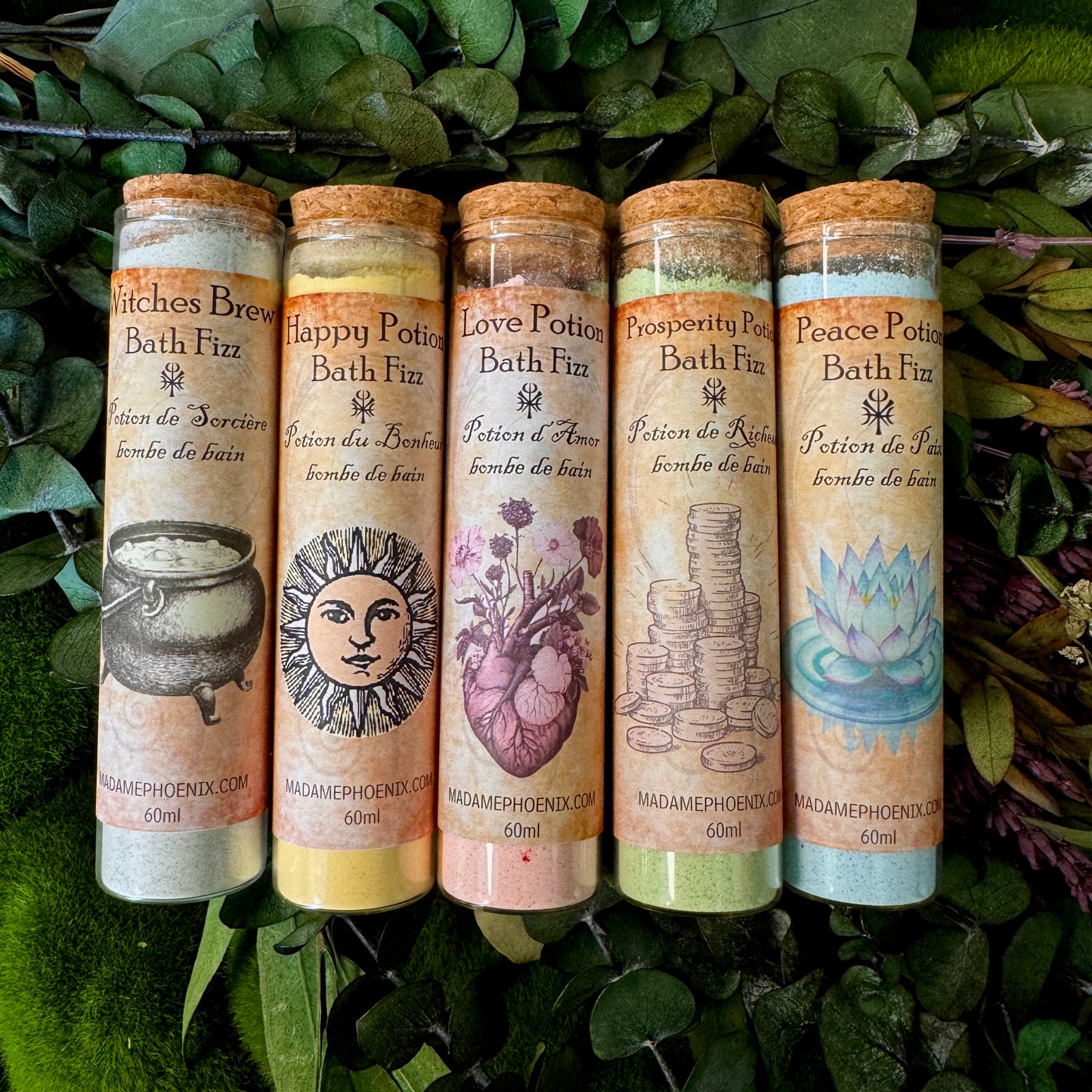 Potion Bottle Bath Fizz Magical Baths