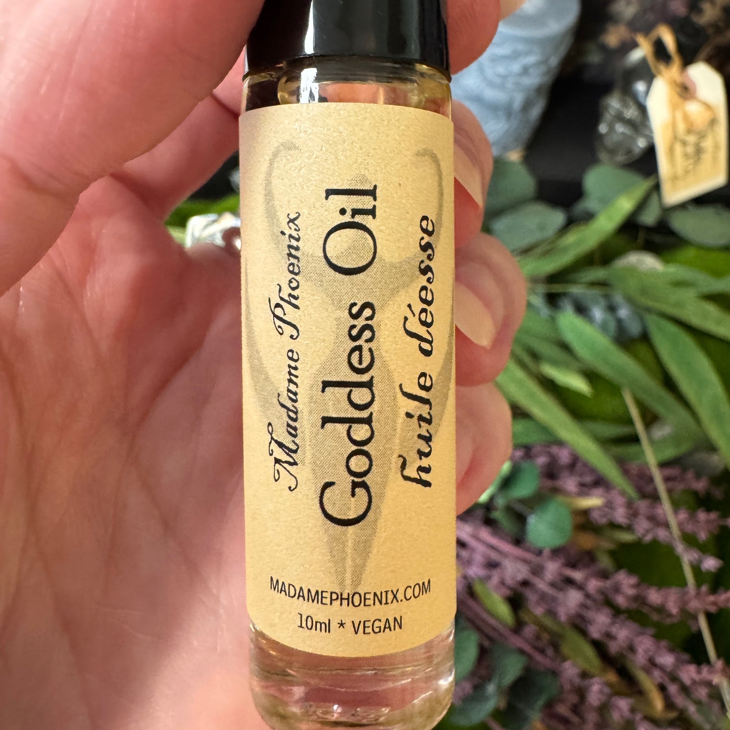 Goddess Magical Spell Oil Crystal Elixir