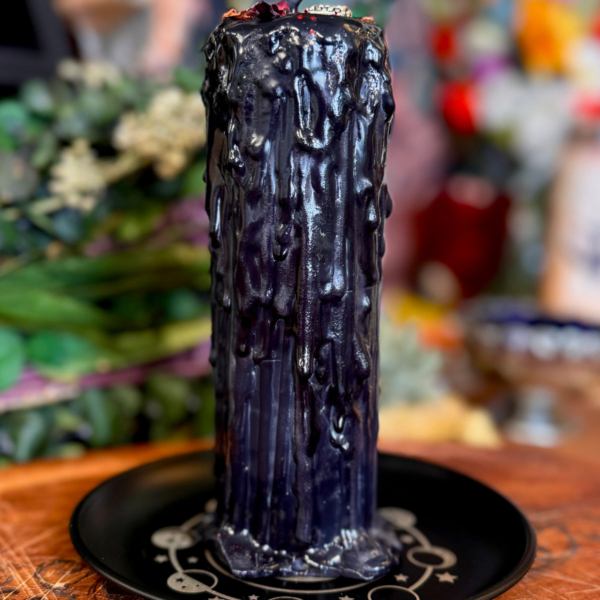Kiss of the Dark Tall Pillar Candle