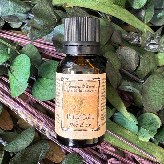 Pot of Gold Spell Oil Dropper