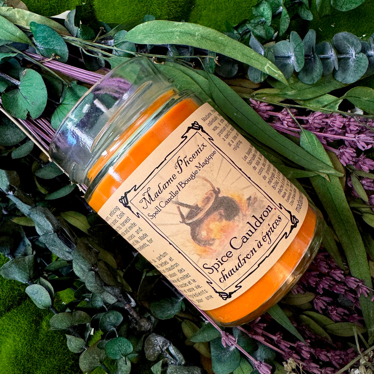 Spice Cauldron Seasonal Autumn Candle