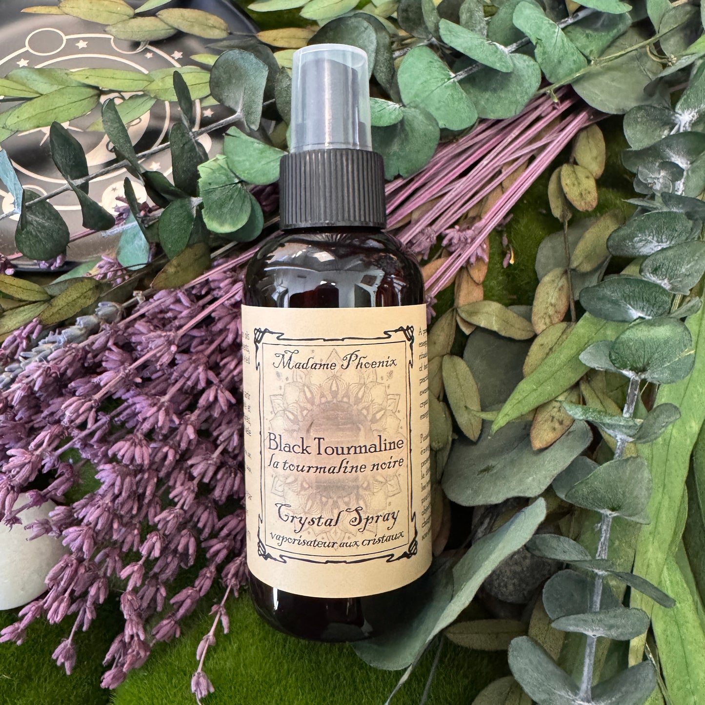 Black Tourmaline Aromatherapy Protection Magic Crystal Spray