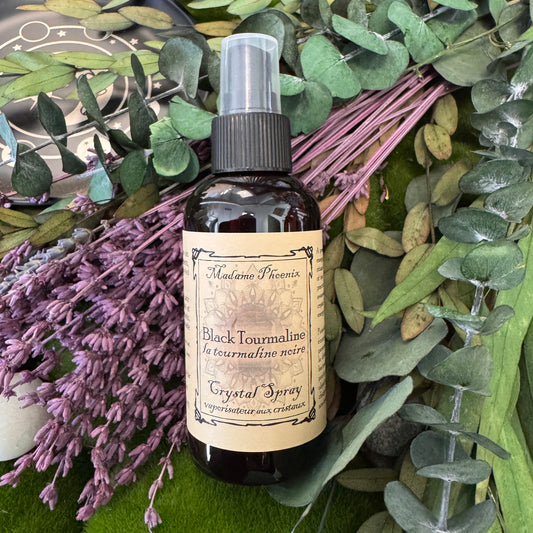 Black Tourmaline Aromatherapy Protection Magic Crystal Spray