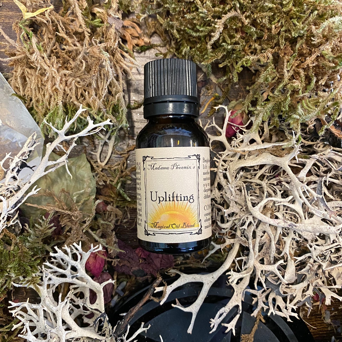 Compte-gouttes d'huile d'aromathérapie magique Buster de dépression édifiante