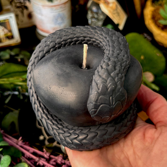 Serpents Kiss Shaped Spell Candle