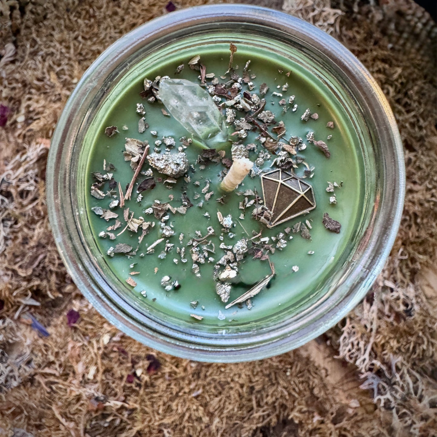 Money Drawing Ritual Spell Candle