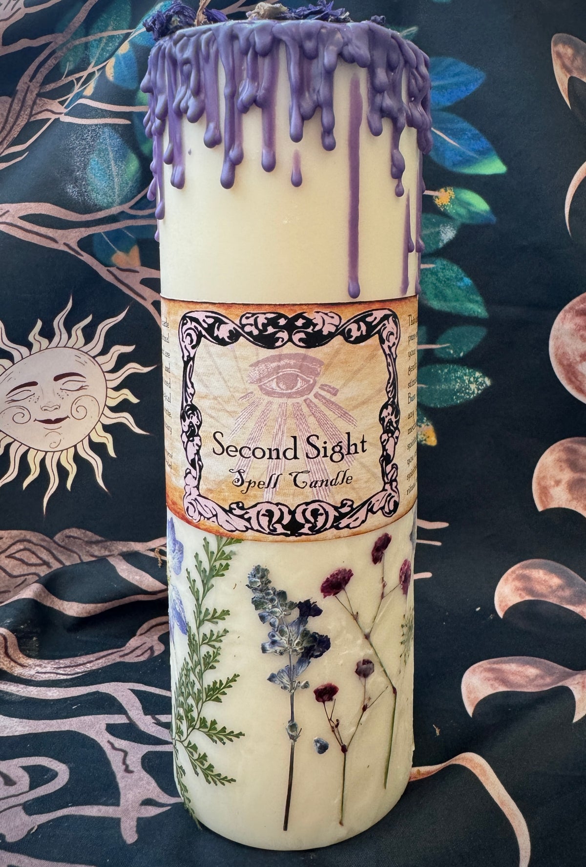 Second Sight Jumbo Pillar Candle