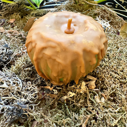 Caramel Apple Shaped Autumn Abundance Candle