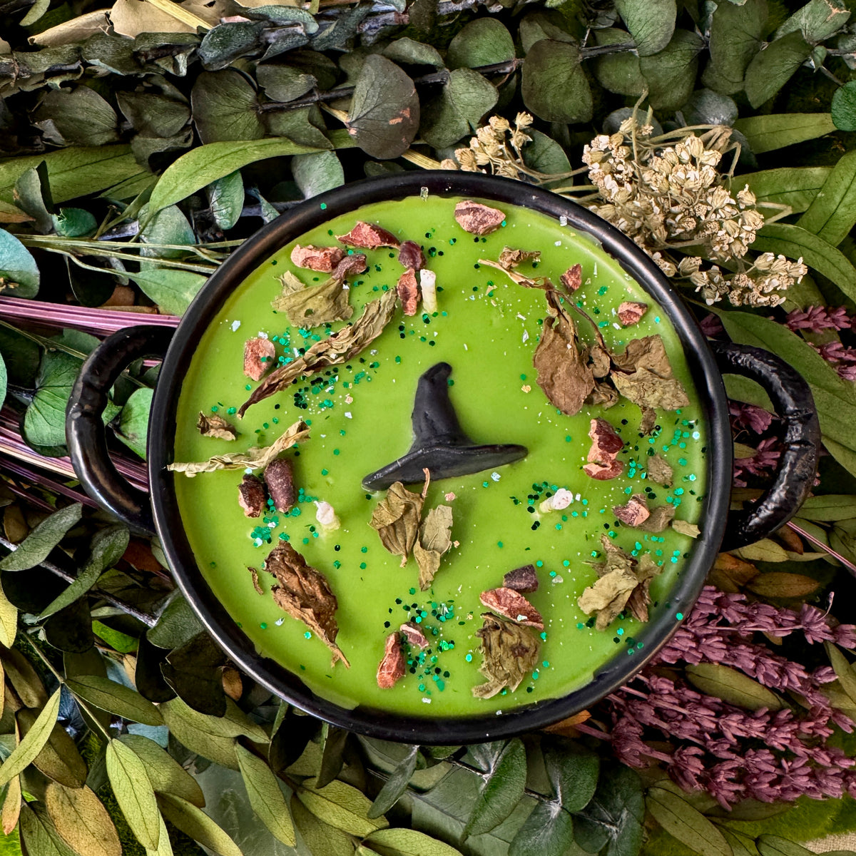 Witches Brew Autumn Cauldron Candle
