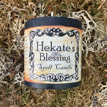 Load image into Gallery viewer, Hekate Blessing Chunky Pillar Candle
