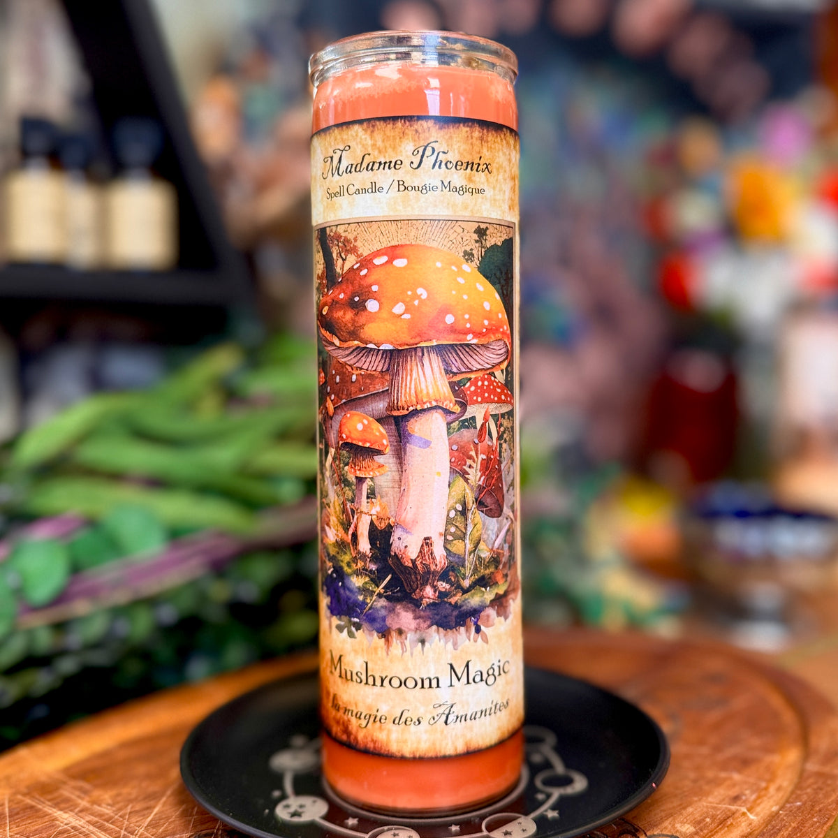 Mushroom Magic 7 Day Candle