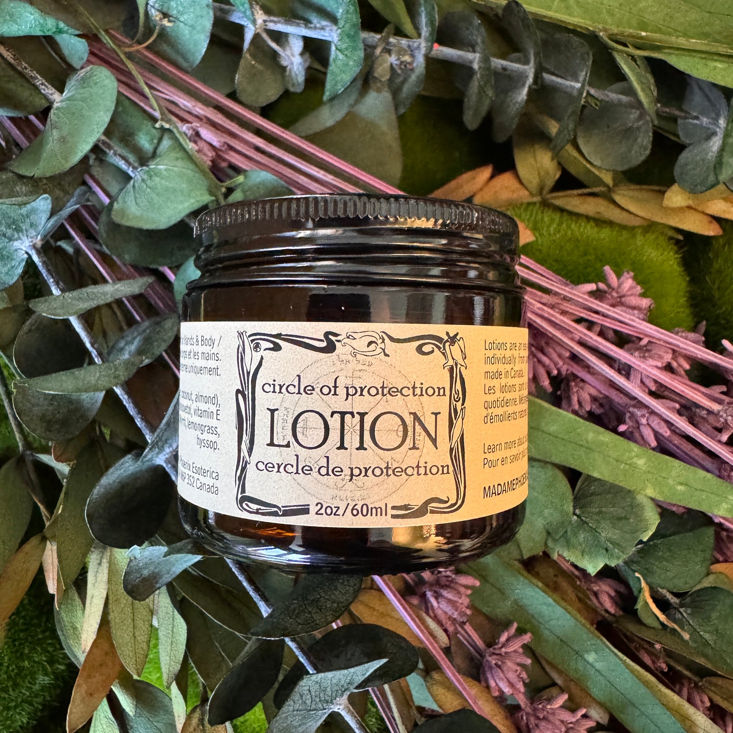 Circle of Protection Magic Spell Guard Lotion