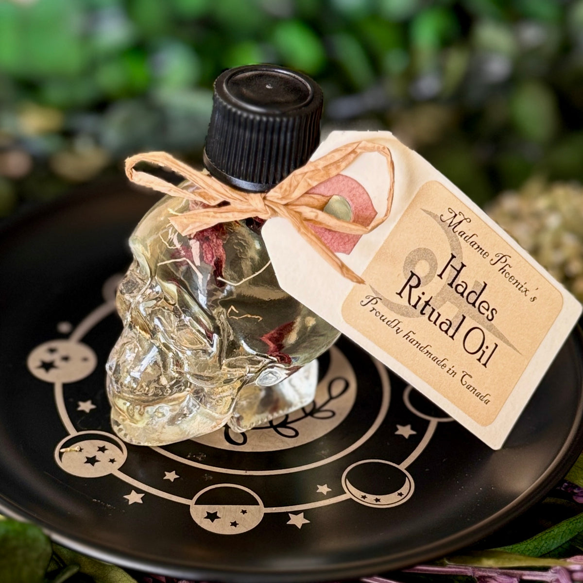 Skull Shaped Oil Bottles
