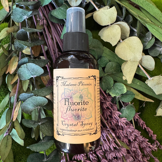 Fluorite Crystal Aromatherapy Spray