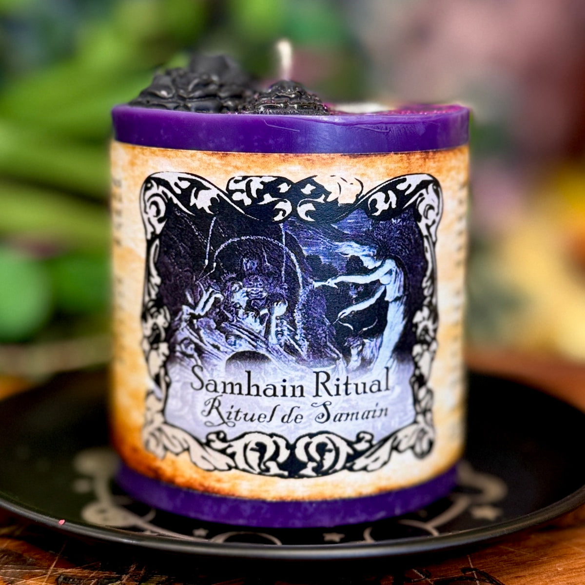Samhain Witch's Sabbat Chunky Ritual Candle
