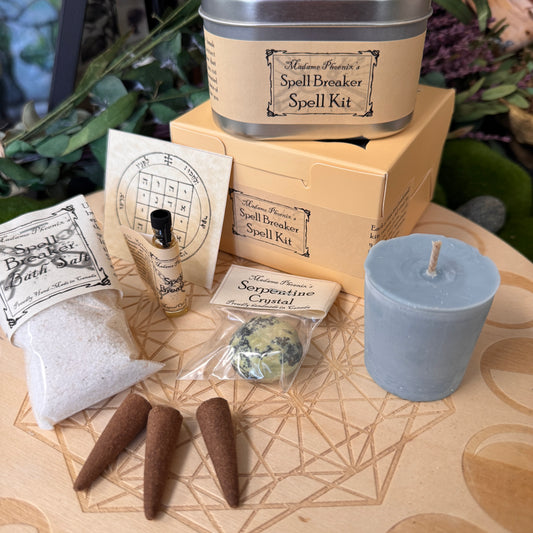 Spell Breaker Energy Clearing Spell Kit