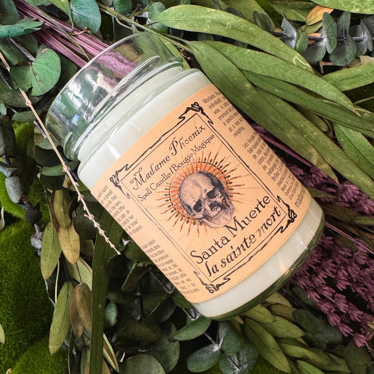 Bougie de sort de Santa Muerte