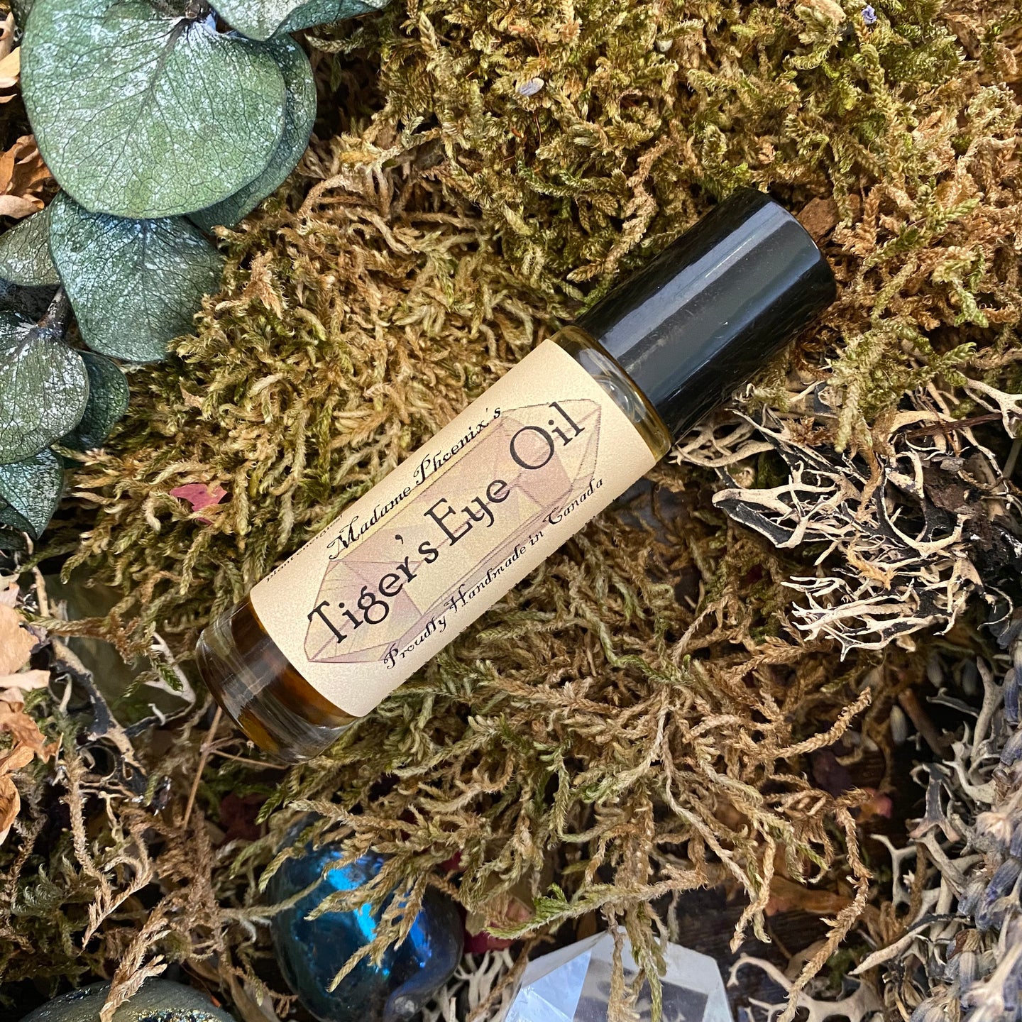 Tiger’s Eye Crystal Roller Perfume Oil