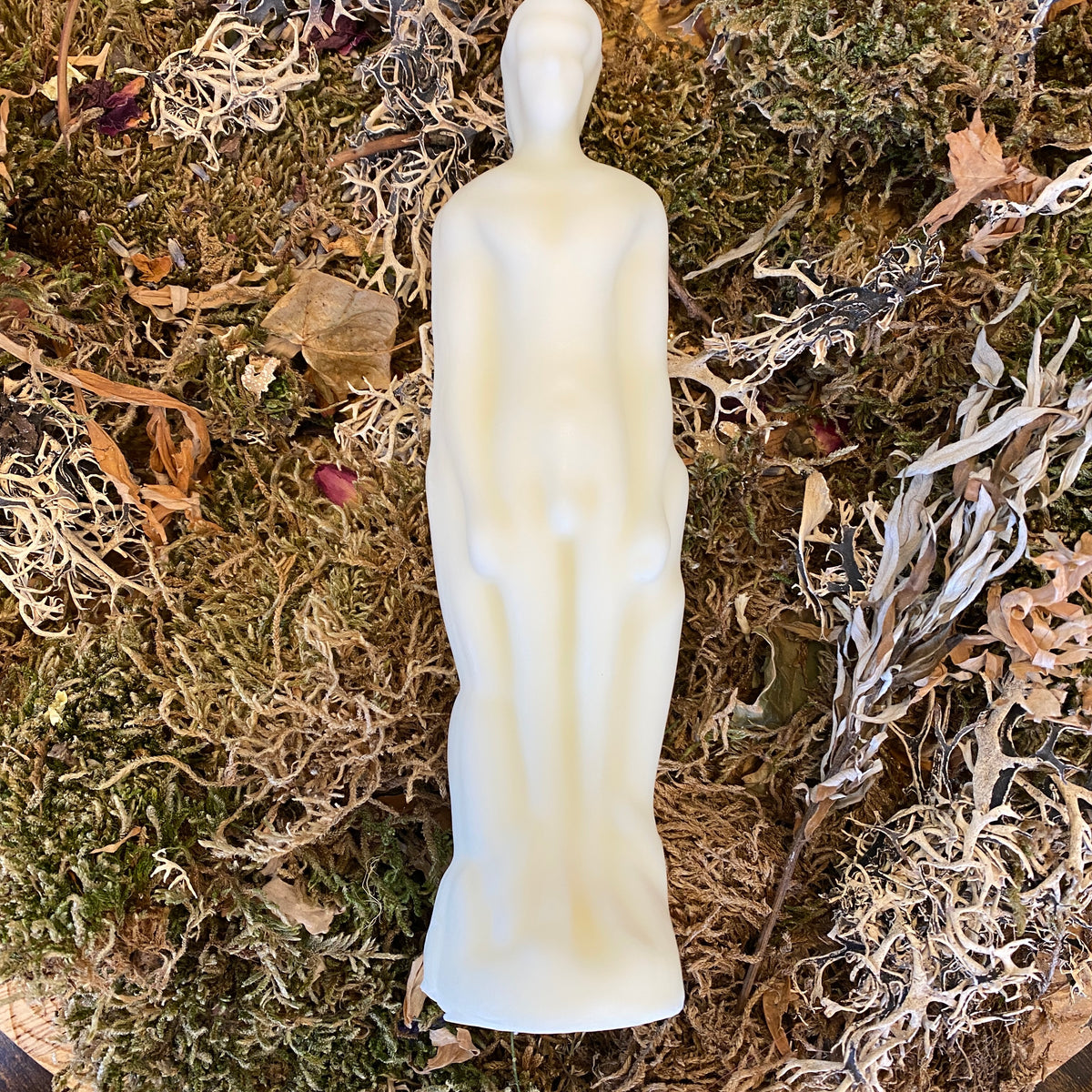 Bougie figure (mâle) pour sorts et autels