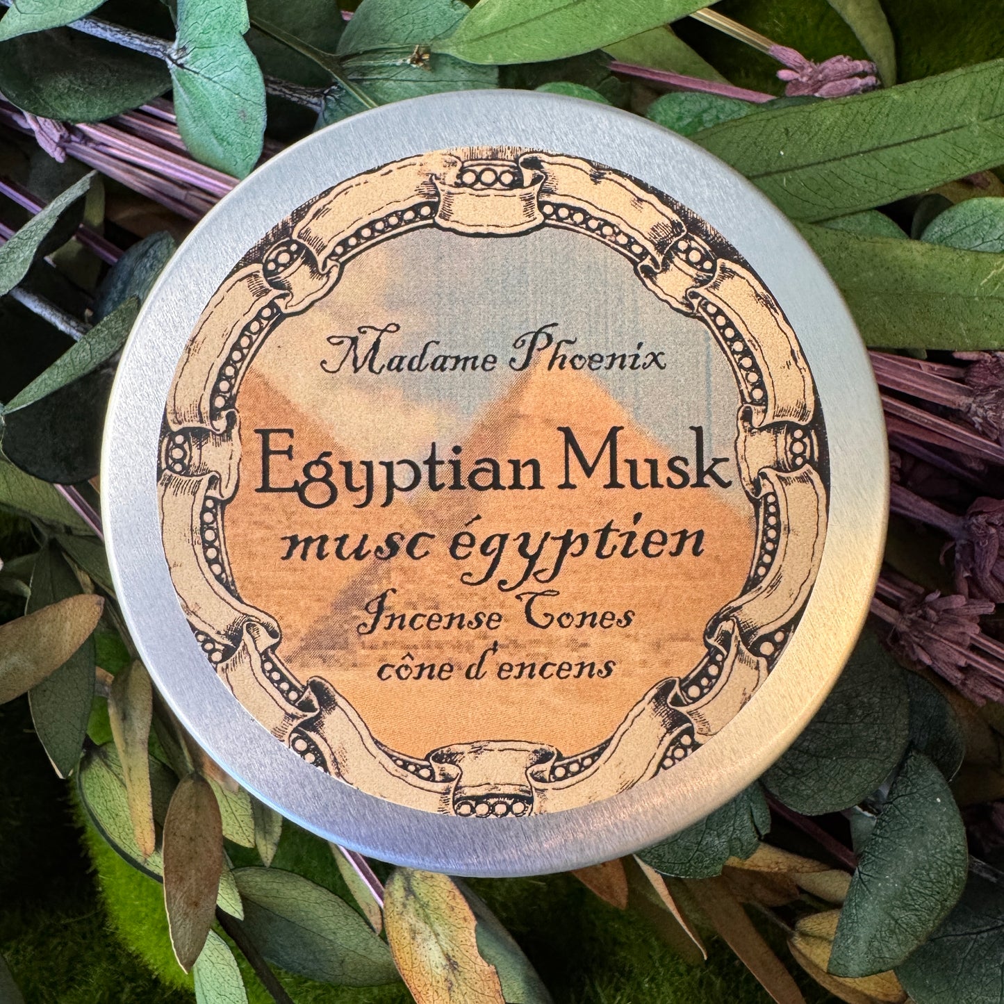 Cone Incense - 1 Tin of 12 Cones