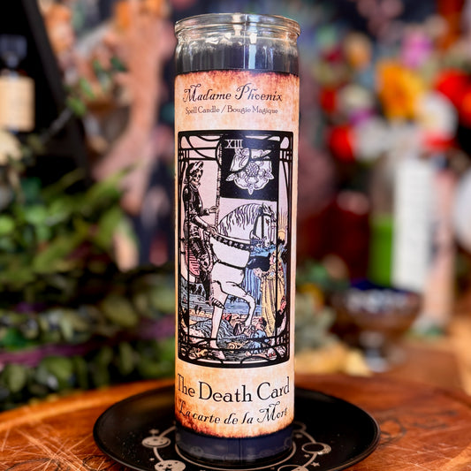 Tarot Magic Death Card Spell Candle