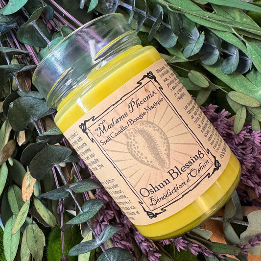 Oshun Blessing Candle