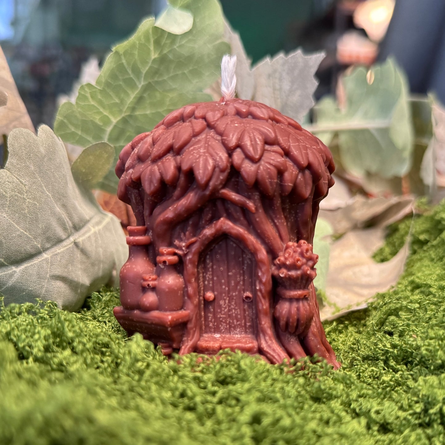 Fairy House Blessing Candle