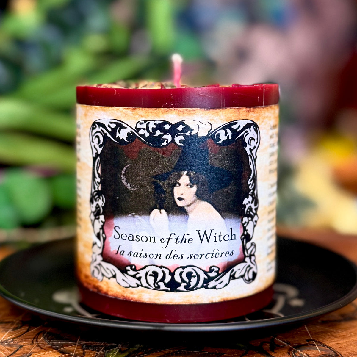 Season of the Witch Chunky Pillar Candle