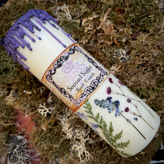 Second Sight Jumbo Pillar Candle
