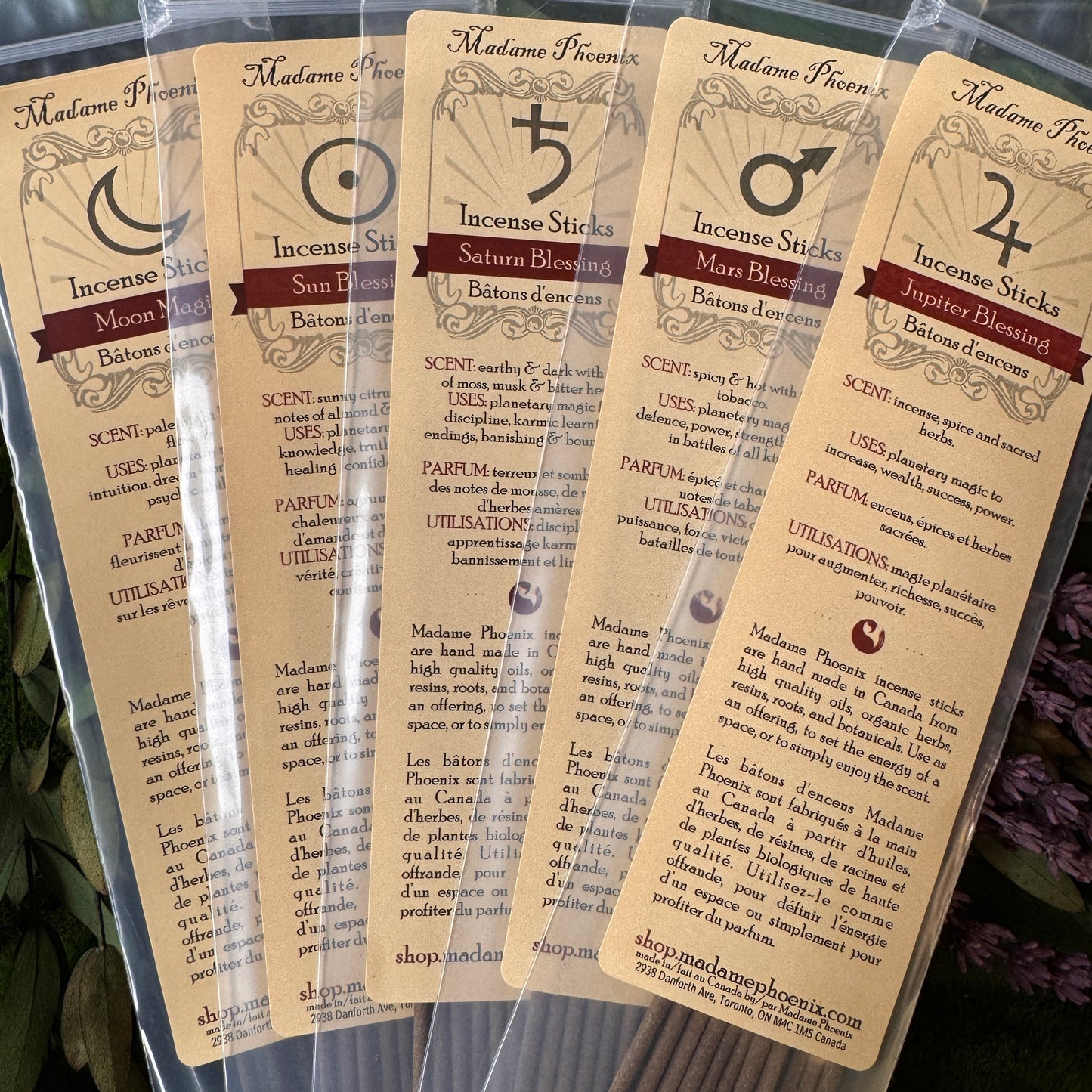 BUNDLES de bâtons d’encens (Achetez-en 4, obtenez-en 1 GRATUIT)