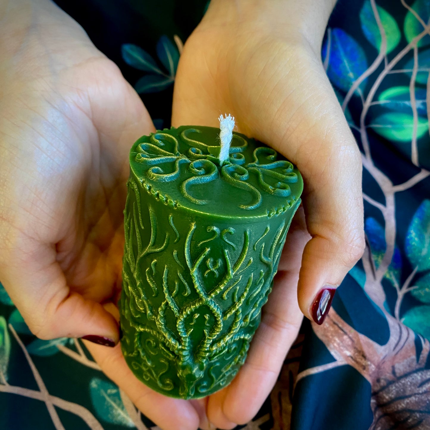 Cernunnos Chasseur Sacré Dieu des Sorcières Corne Une Bougie d'Autel 