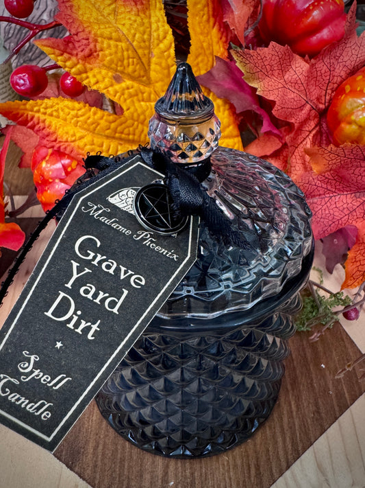 Graveyard Dirt Fall Ancestor Candle LIMITED EDITION
