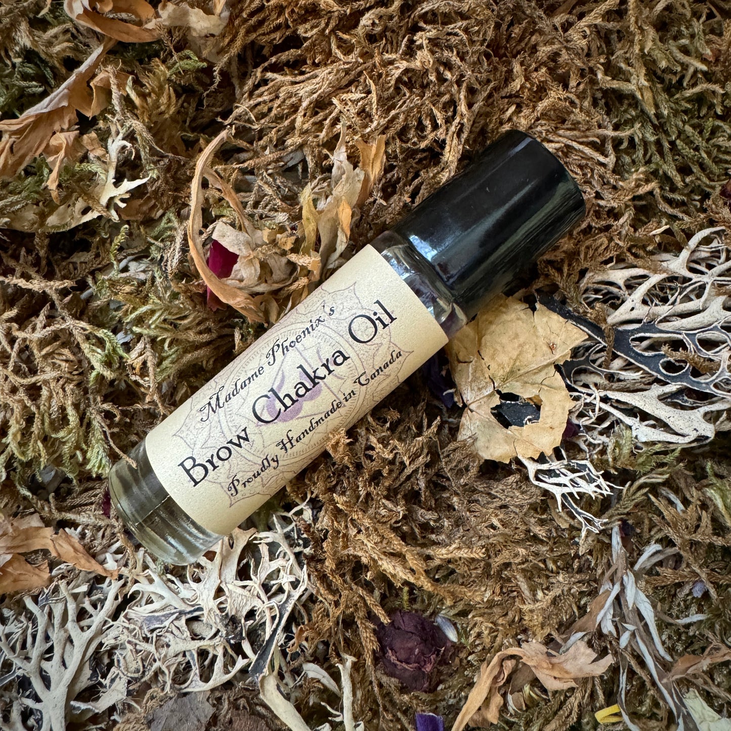Rouleaux de mélange d’huiles essentielles de guérison des chakras (ENSEMBLE COMPLET)
