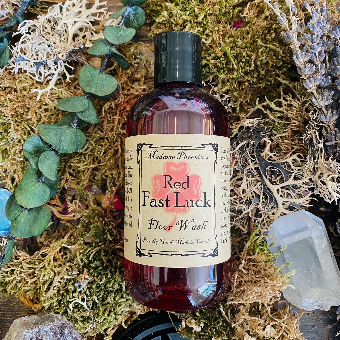 Red Fast Luck Spiritual Magic Floor Wash - 250ml