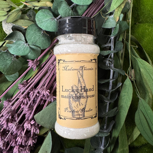 Poudre de sort Lucky Hand Hoodoo