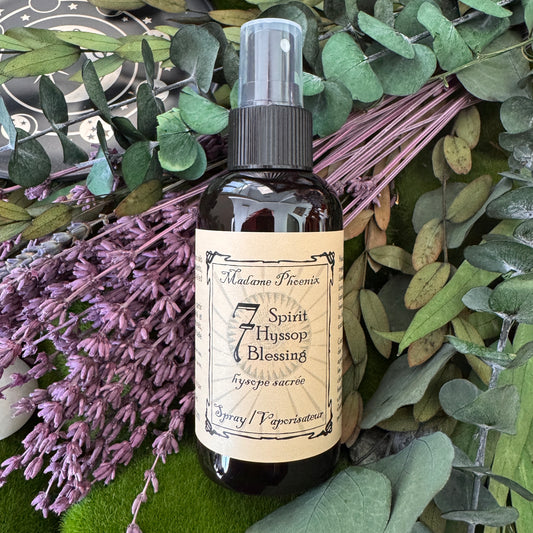 7 Holy Hyssop Spiritual Cleansing Incense Spray
