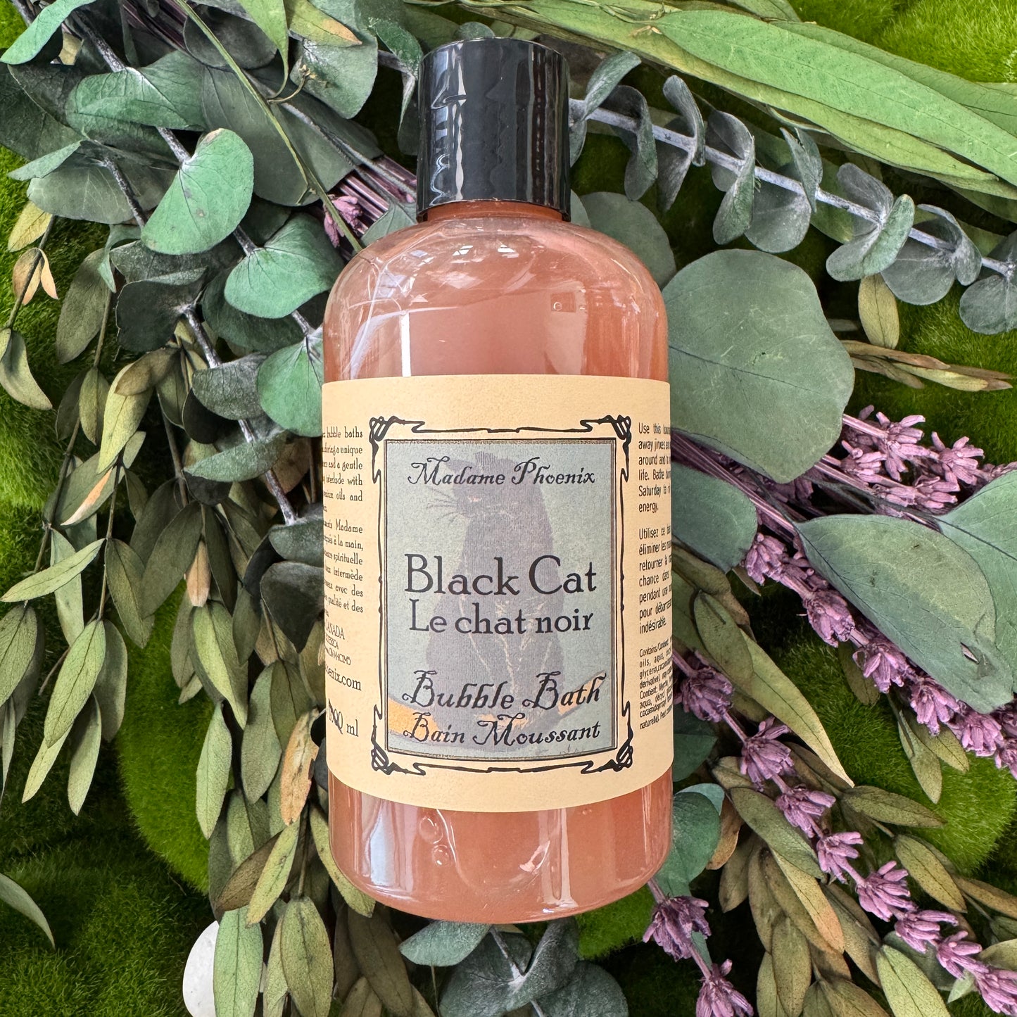 Black Cat Jinx enlève le bain moussant spirituel magique de bonne chance - 8fl oz