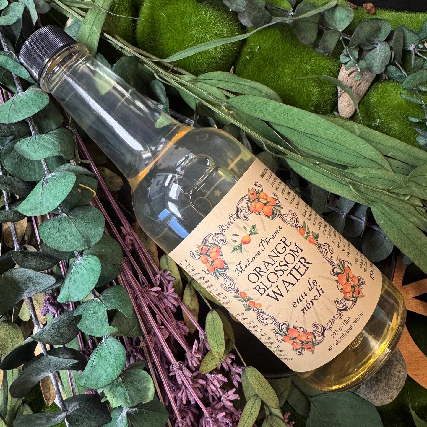 Eau Spirituelle de Bénédiction d'Amour de Fleur d'Oranger