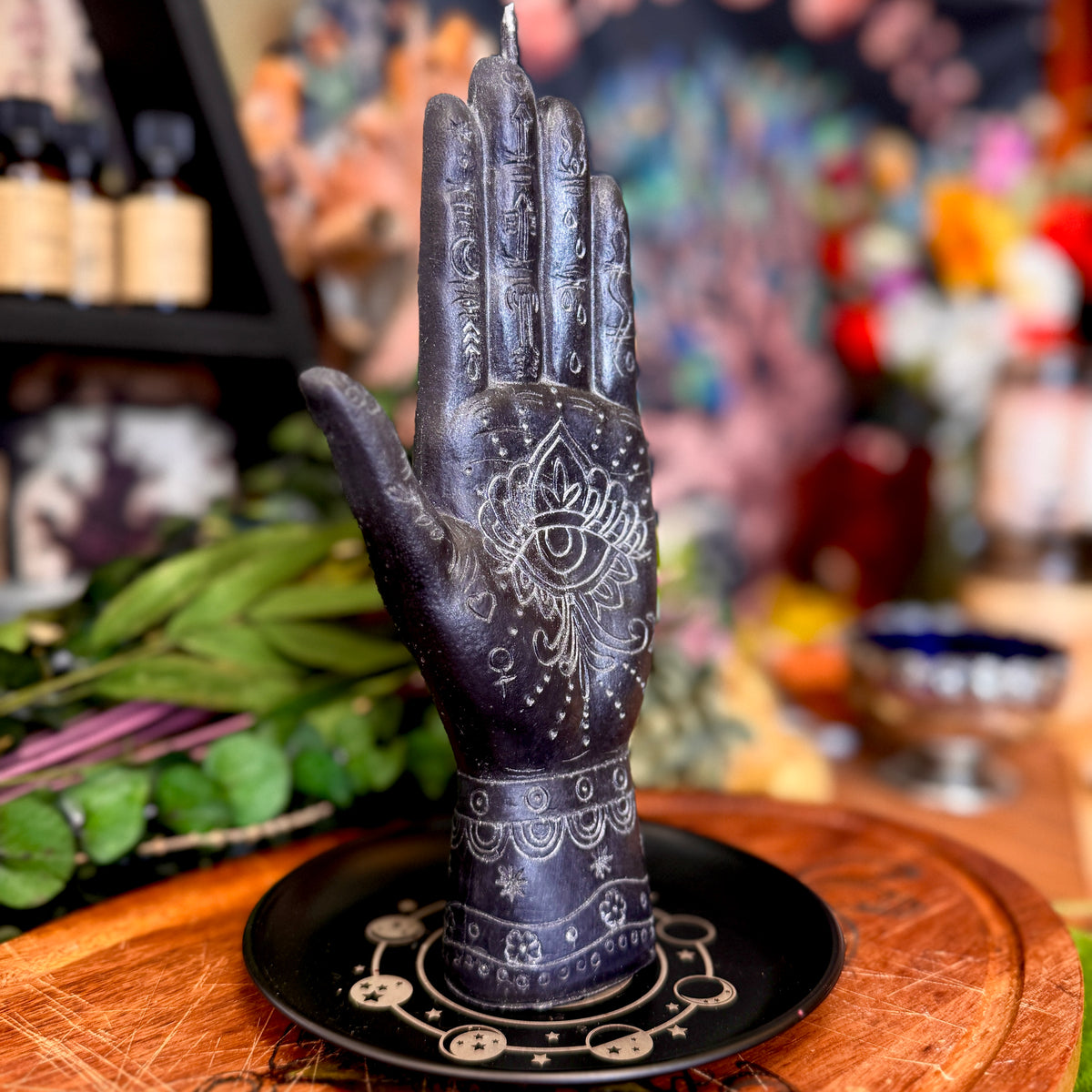 Hand Shaped Candle