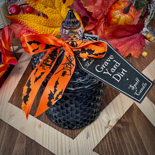 Graveyard Dirt Fall Ancestor Candle LIMITED EDITION