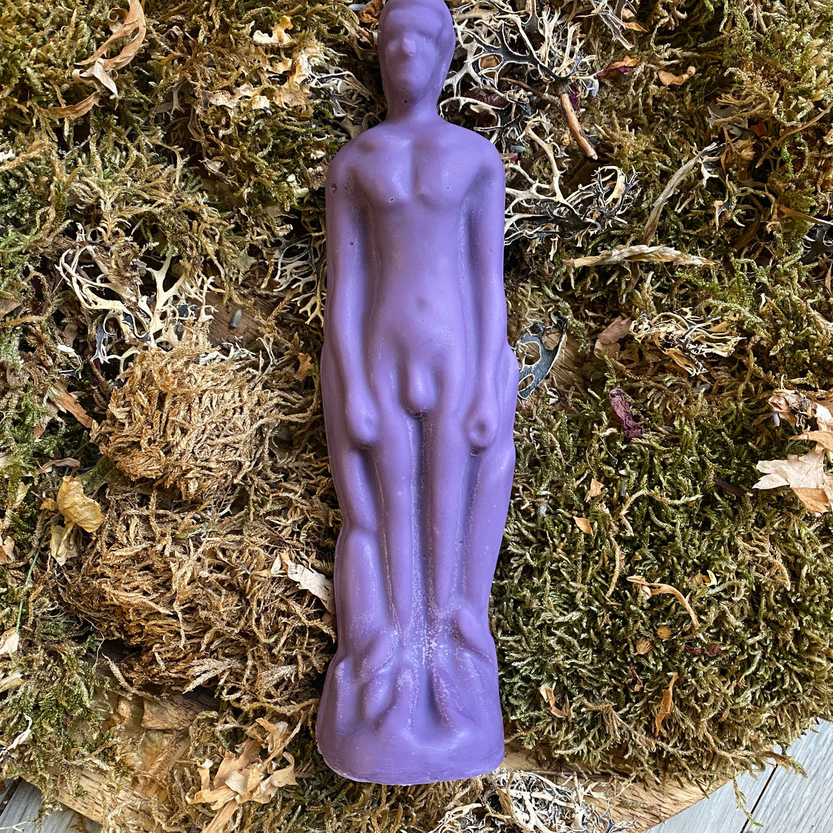 Bougie figure (mâle) pour sorts et autels