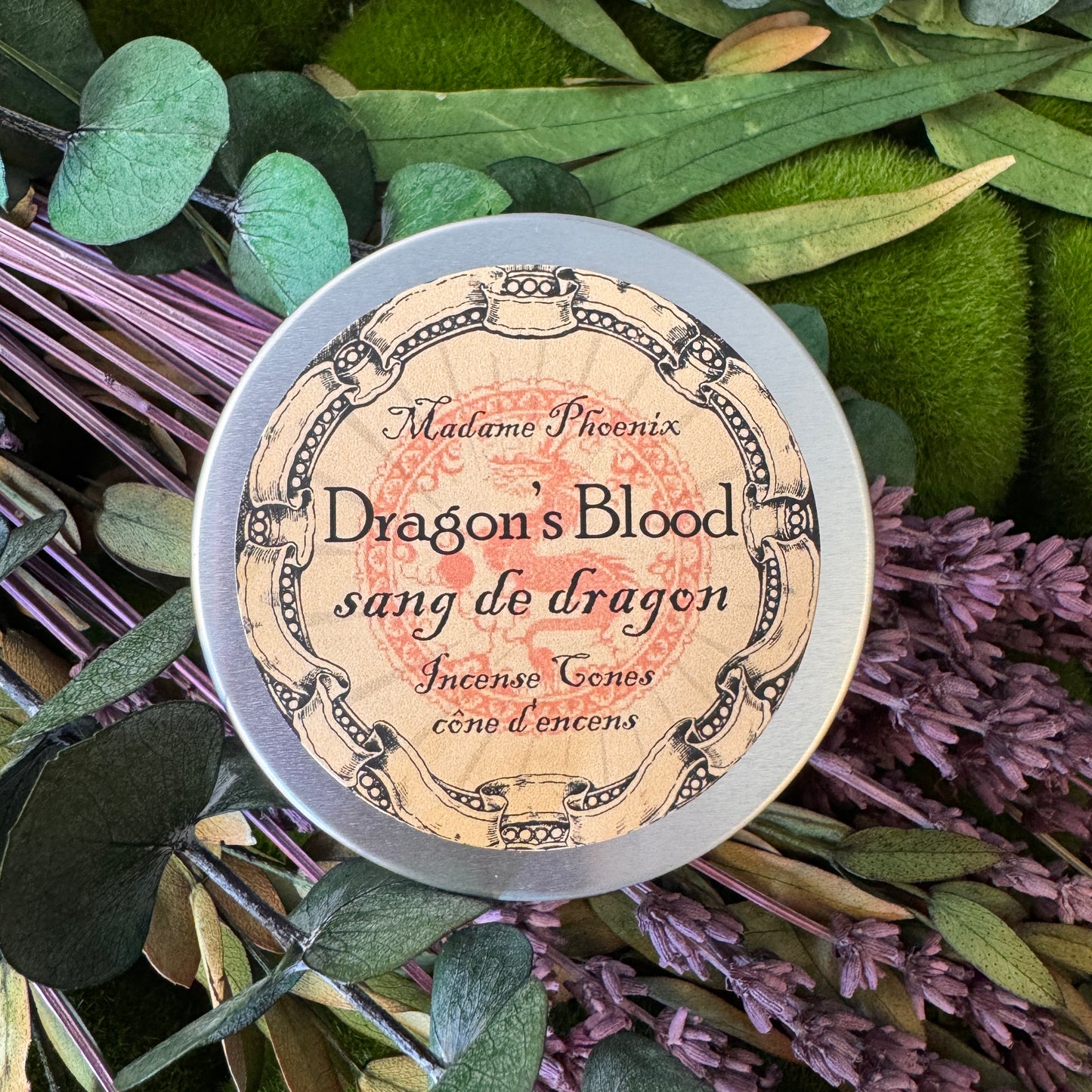 Cone Incense - 1 Tin of 12 Cones