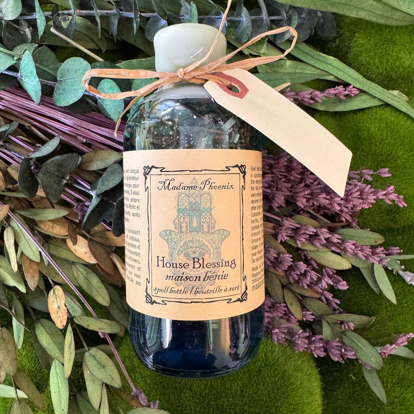 House Blessing & Protection Spell Bottle