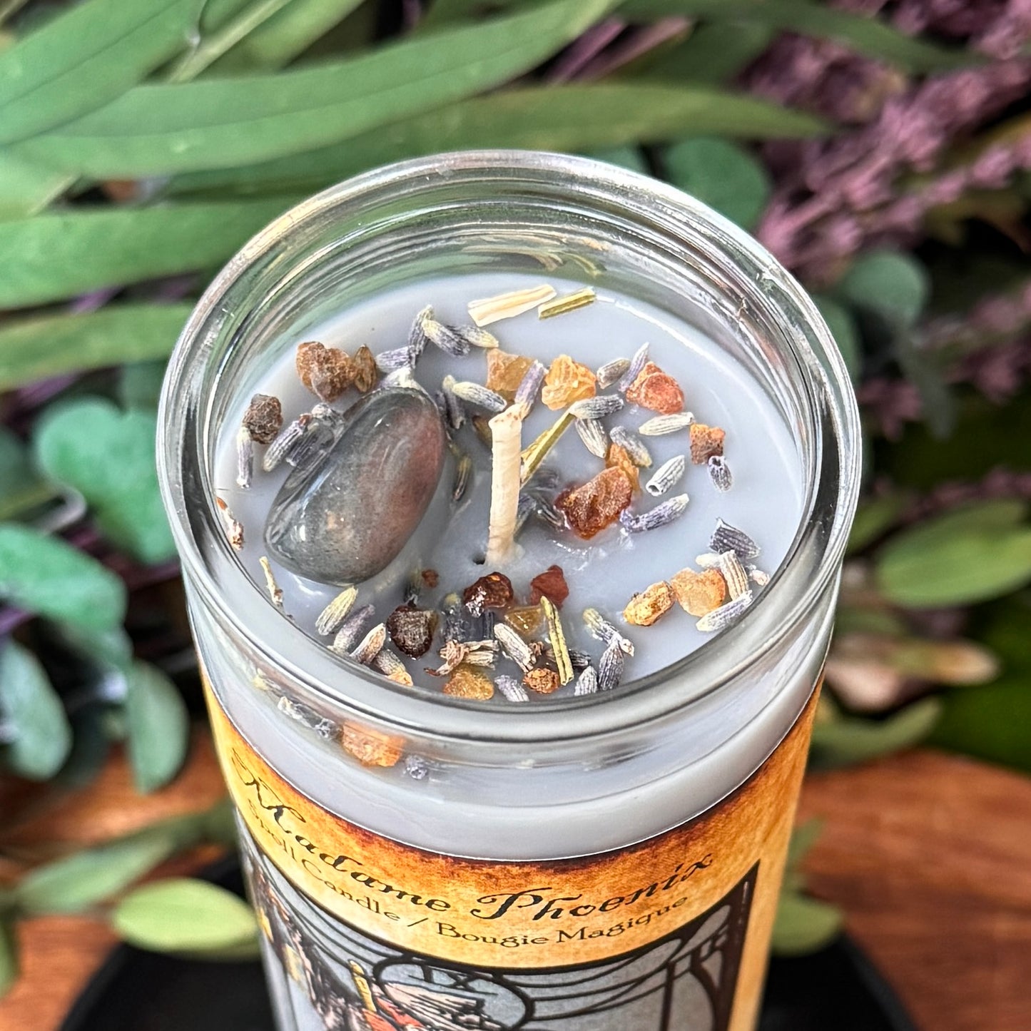 Hermit Card Tarot Spell Candle